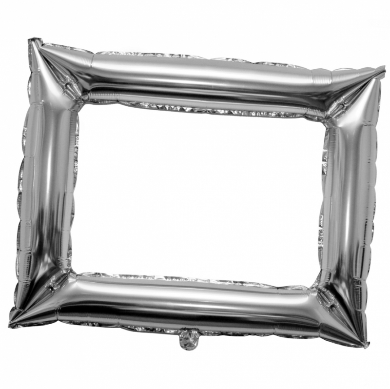 Párty fotorámik 1 ks Strieborný